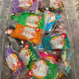 50 mini Ty Beanie Babies